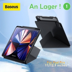 BASEUS Safattach Y-Type Magnetic Stand Case für iPad Pro 11 Zoll/12,9 Zoll  Dreifach gefaltete Tablet-Abdeckung