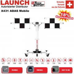 LAUNCH X-431 ADAS Mobile l'outil d'étalonnage de cible de diagnostic ADAS portable offre le service d'étalonnage pour PAD VII PAD III X-431 PRO