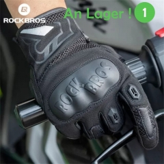 ROCKBROS Bike Gloves Summer Autumn Breathable Motorcycle Gloves Shockproof Cycling Gloves Motorcycle Touch Screen Gloves