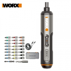 Worx WX240 4V USB Rechargeable Mini Electric Screwdriver Set