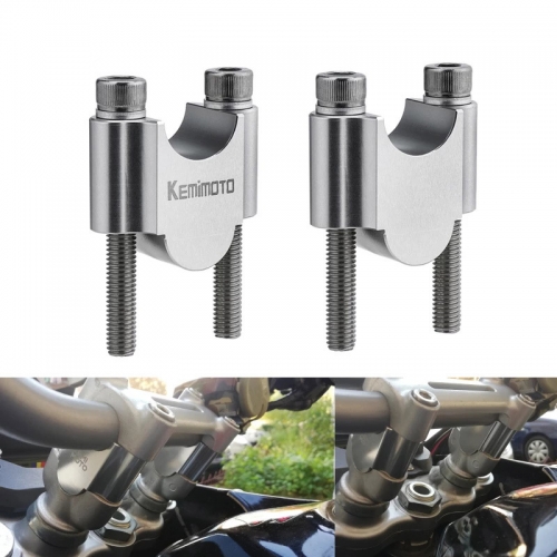 Universal Motorcycle Handlebar Adapter Holder 22/28mm