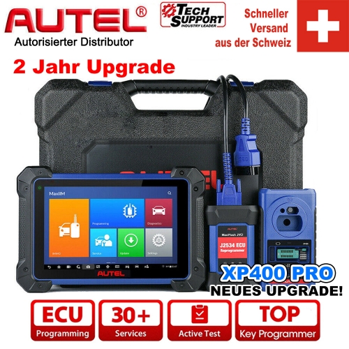 Autel MaxiIM IM608 Pro Top IMMO Key Programming Tool ECU-Codierung Bidirektionales Diagnosetool 36+ Dienste