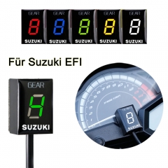 Motorcycle 1-6 Level LED Speed Gear Display Indicator ECU Plug for Suzuki Intruder 800 V-Strom GSX r1000r R600 750 SV 650 KATANA