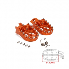 Moto Repose-pieds CNC pour Pédales Repose-pieds pour KTM SX SXF EXC EXCF XCF XCW XCFW 65 85125 150 250 300 350 400 450 530 AVENTURE