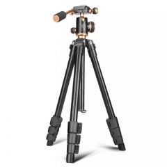 Q160 Tragbares Kamerastativ Horizontal montiertes professionelles Reisestativ für DSLR Kamera