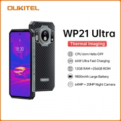 Oukitel WP21 Ultra Android 12 6.7 Zoll 64MP Helio G99 12GB 256GB Robuste Smartphone