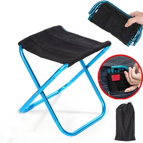 Folding Small Stool Bench Stool Portable Outdoor Mare Ultra Light Subway Train Travel Picnic Camping Fishing Chair