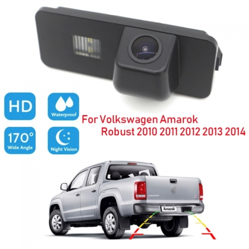 HD CCD Night Vision Waterproof Car Rear View Parking Backup Camera For Volkswagen Amarok Robust 2010-2014