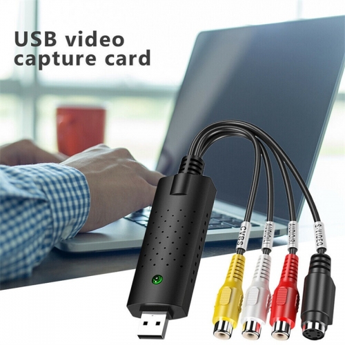 Video Grabber Capture USB Card Convert VCR VHS To Digital DVD for Windows