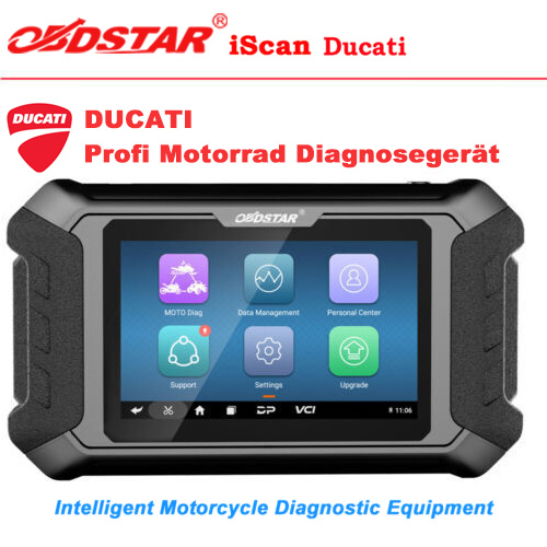 Motorrad Diagnosegerät OBDSTAR ISCAN DUCATI  Profi Diagnosegerät Tablet