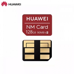 Carte mémoire nano universelle NM 128 Go de Huawei 90 Mo/s nano SD et lecteur de carte