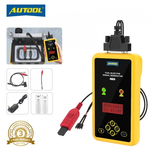 AUTOOL CT60 Fuel Injector Signal Generator Fuel Injector Super Pulse Signal Tester Increase CT150 CT200 Pulse Pressure 110V-240V