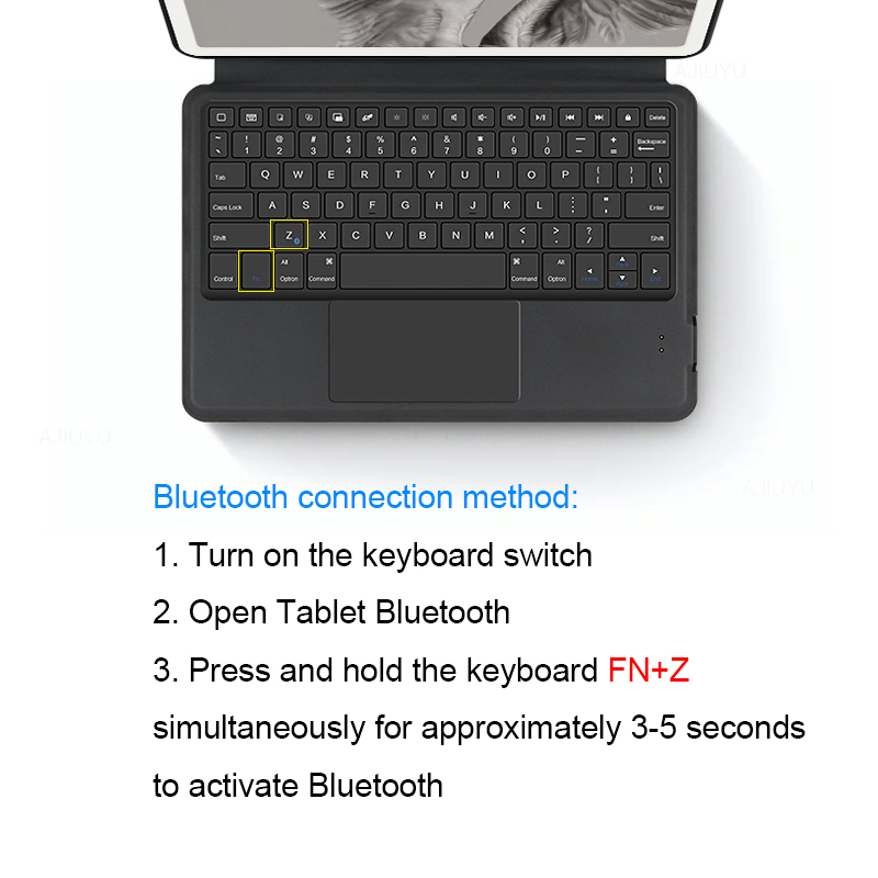 Tastaturhülle für Google Pixel Tablet 2023