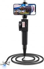Ralcam Caméra endoscopique avec caméra lumineuse - Caméra d'inspection Endoscope industriel 8,5 mm HD1080P pour Smartphone Android et iOS
