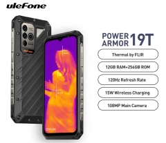 Smartphone Ulefone Power Armor 19T Helio G99 66W 4G 6.58'' FHD 12Go RAM 256Go ROM Roubuste Telefon