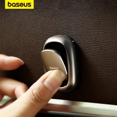 Baseus 2Pcs Car Hook Car Sticker Holder Auto Fastener Clip for Cable Earphone Key Wall Hanger
