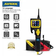 AUTOOL BT280 Car Electrical Circuit Tester with Fuel Injector Tester Power Probe Car Scanner Electrical System Tester
