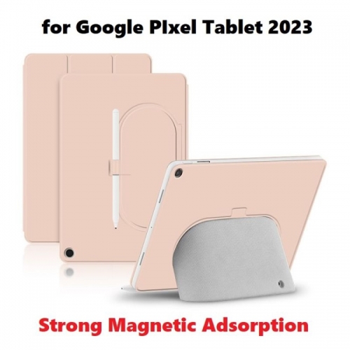Coque de protection magnétique en PU pour Google Pixel Tablet 2023