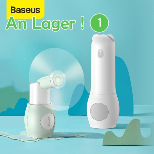 Baseus 2000mAh Tragbare Kühlung Mini USB Fan 2 Speed Stille Kleine Fan Wiederaufladbare Air Fan Handheld Outdoor USB Fan desktop Fan