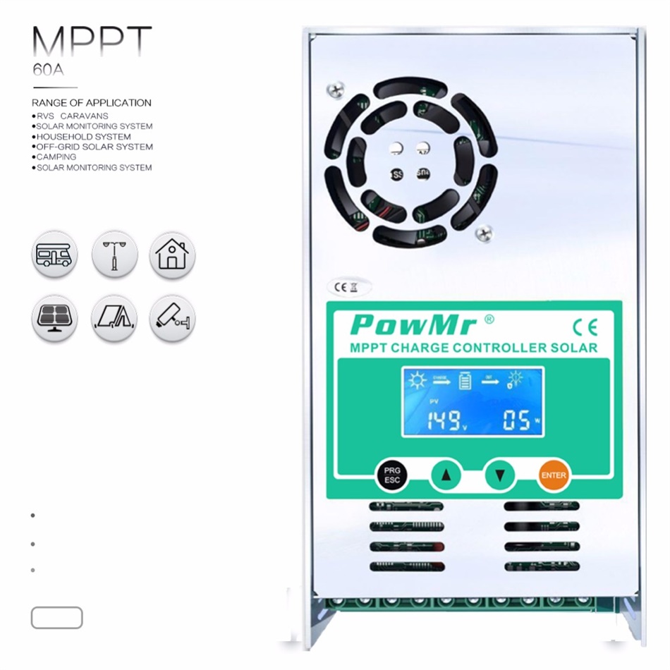 PowMr MPPT Solar Laderegler