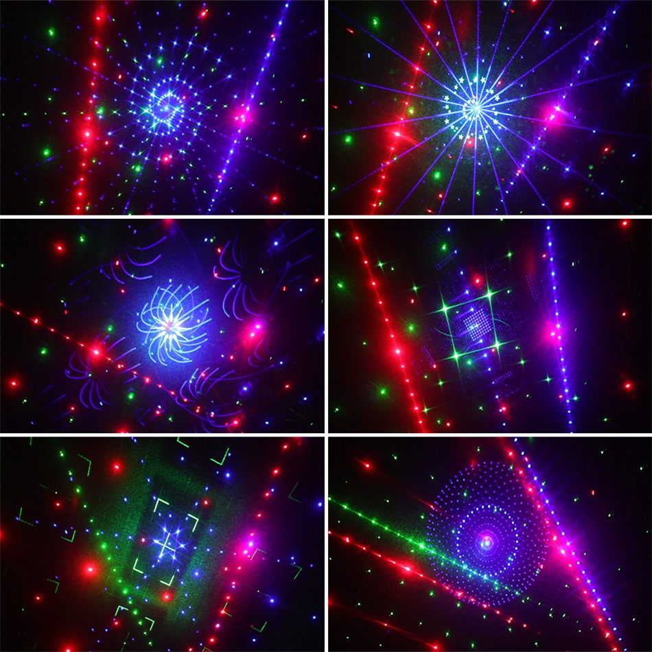 21 Loch RGB Bühne Laser Licht Projektor