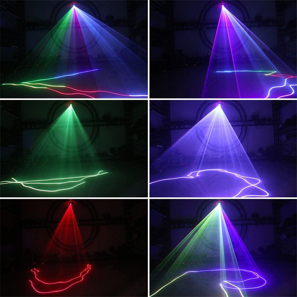 500mw RGB Laser Strahl Linie Scanner 