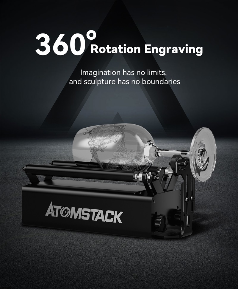 ATOMSTACK R3 PRO Laser-Rotationswalze