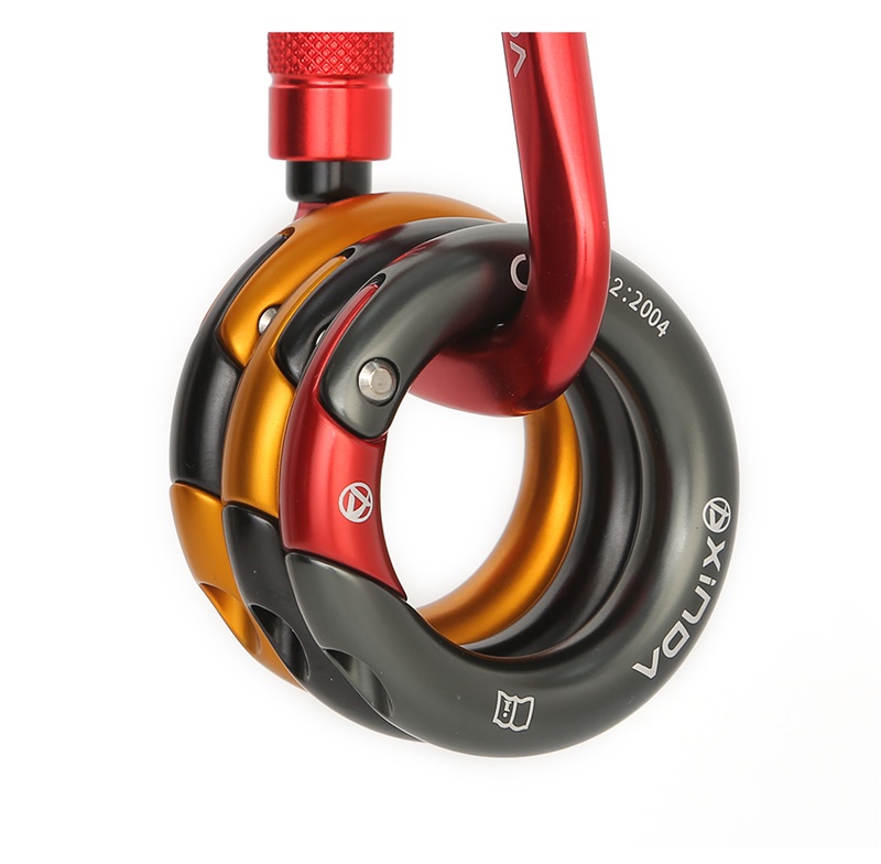 Xinda outdoor climbing multi directional gated ring