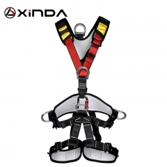 XINDA Professional Rock Climbing Harness Full Body Safety Belt Anti Fall Detachable Gear Height protection Equipment