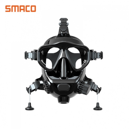 Smaco Adult Scuba Diving Mask Full Face Anti Fog Snorkeling Mask Swimming Goggles Snorkeling Gear