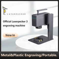 LaserPecker 3 graveur Laser de base infrarouge pulsé 1064nm lumière rouge froide Machine de gravure de marque de Fiber portable Machine de gravure LP3