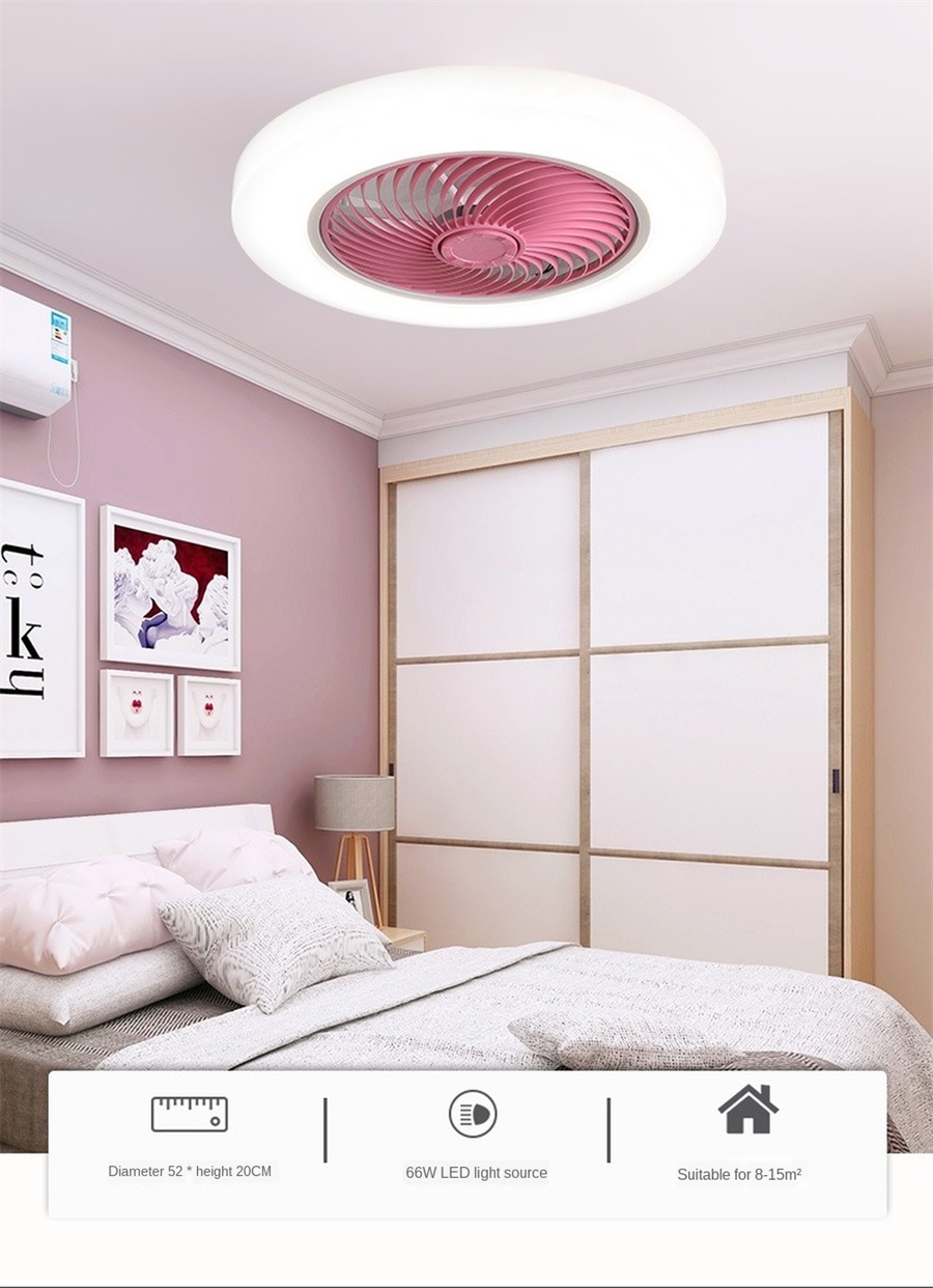 Lumières de ventilateur de plafond télécommandées intelligentes