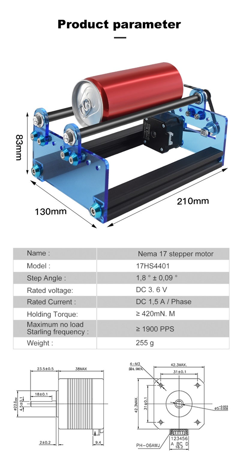 Twotrees 3d Dreh Roller Gravur Modul