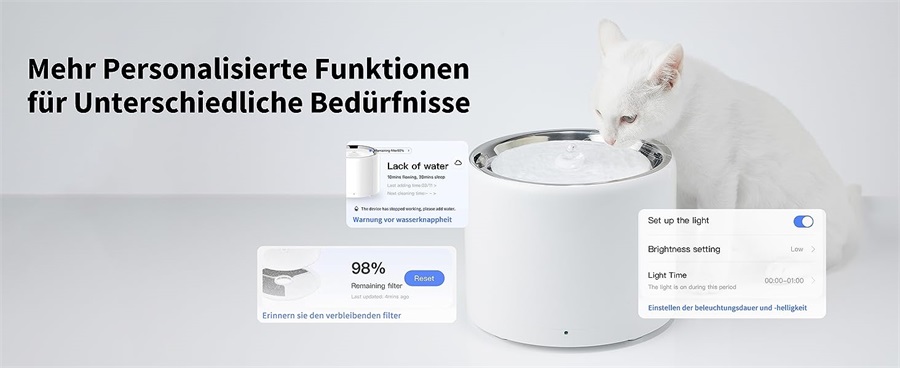 PETKIT Automatische Trinkbrunnen für Haustier