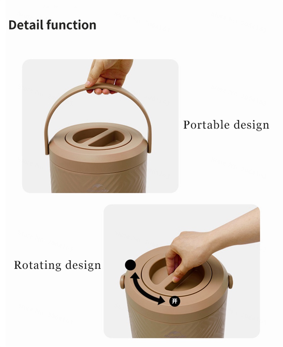 Nature hike stainless steel insulating barrel