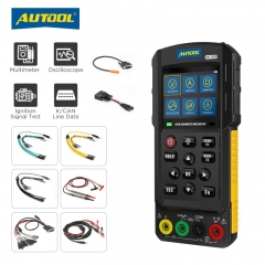 Autool – multimètre de diagnostic automatique dm303, testeur de puissance automatique avec k/can/oszilloskop/kurbel/signal analogique/injecteur/test d