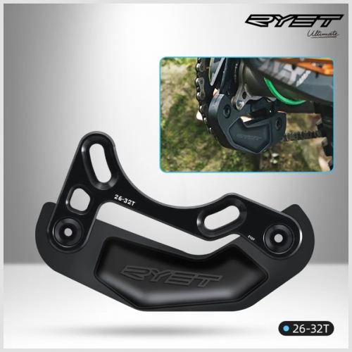 RYET vtt BASH GUARD Guide de chaîne de vélo VTT stabilisateur de chaînes 26-32T 34-36T garde de plateau vtt BASH PLAQUE