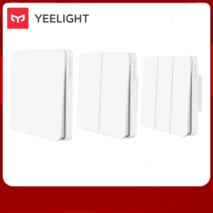 Yeelight Smart Wall Switch Self-Rebound Design Support Slisaon For Ceiling Light YLKG12YL/YLKG13YL/YLKG14YL