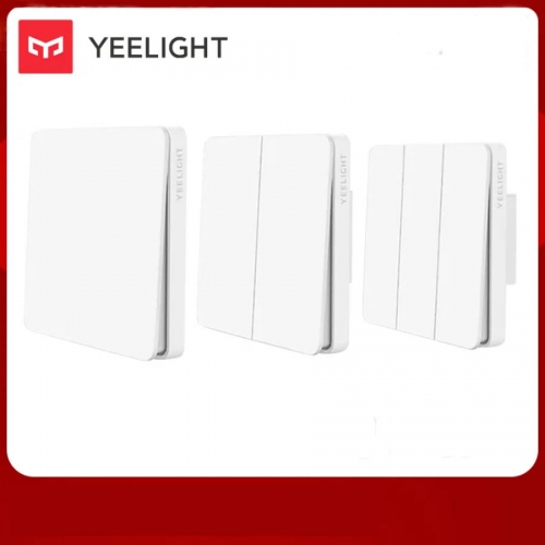 Yeelight interrupteur mural intelligent conception à rebond automatique Support Slisaon pour plafonnier YLKG12YL/YLKG13YL/YLKG14YL