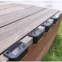 1/4/10/16pcs LED Solar Stair Light Waterproof Outdoor Garden Passage Patio Guardrail Step Light Landscape Light