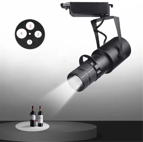 Theater Bühne Zoom Scheinwerfer Projektor Track LED Lichter Industrielle Lichter für Unternehmen Restaurant Shop Hochzeit