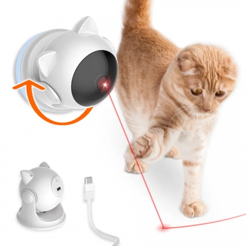 Smart Electric Teaser Cat Laser Toy Indoor Kitten Automatic Interactive Game
