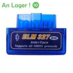 Mini scanner de diagnostic-outil de voiture de Elm327 Bluetooth OBD2 V1.5 OBD 2 avec la puce originale PIC18F25K80