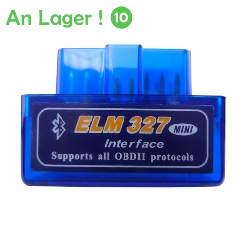 Mini scanner de diagnostic-outil de voiture de Elm327 Bluetooth OBD2 V1.5 OBD 2 avec la puce originale PIC18F25K80