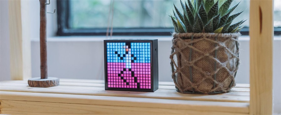 DIVOOM Timebox-Evo Pixel Art Bluetooth Speaker