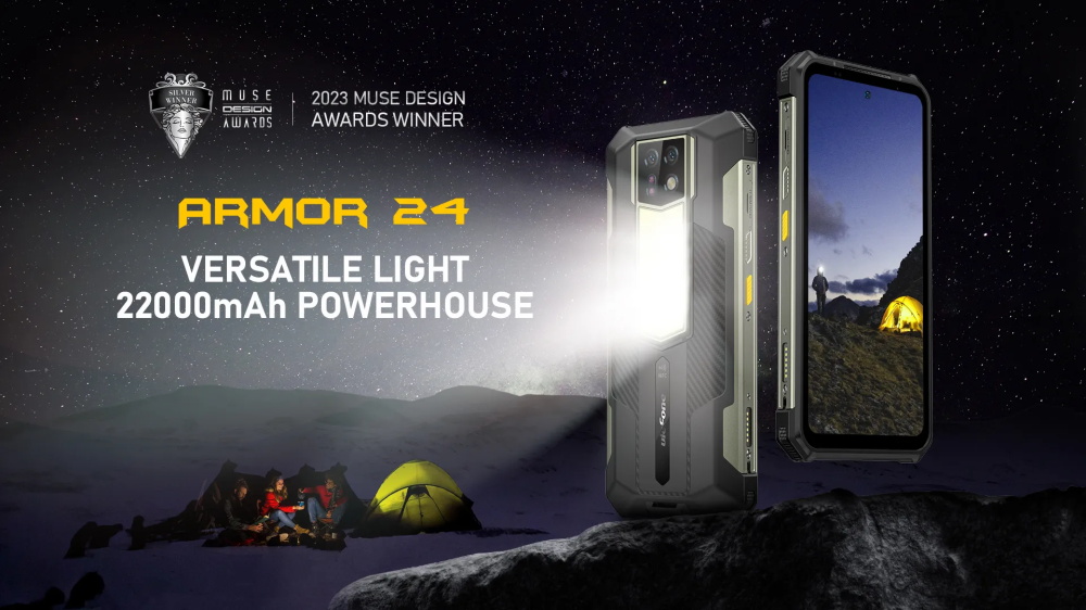 Ulefone Armor 24 Robustes Telefon 24GB RAM 256GB ROM
