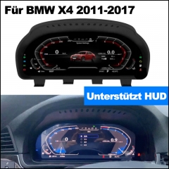 Digital Dashboard Panel Instrument Cluster Speedometer for BMW X4 2011-2017 With HUD