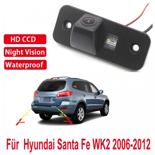1280*720 HD Night Vision Rear View Camera For Hyundai Santa Fe 2006-2012