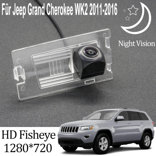 1280*720 HD Night Vision Rear View Camera For  Jeep Grand Cherokee WK2 2011-2016