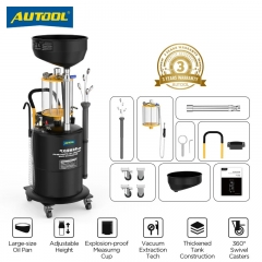 Autool OD720 pneumatic oil pump & oil pump machine 200-2000 bar pneumatic oil suction machine waste oil recovery machine